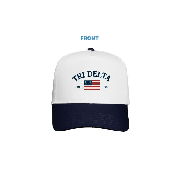 H3G-2688 - University of Iowa - Delta Delta Delta Cap
