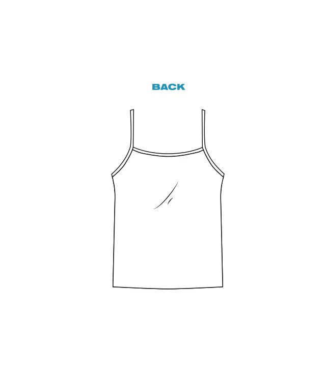 H3G-2738 - Dartmouth College - Sorority Kappa Strappy Tank - RHINESTONE