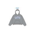 H3G-2738 - Dartmouth College - Sorority Hoodie (Grey)-Applique Embroidery + Sublimated Hood Lining
