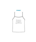 H3G-2738 - Dartmouth College - Sorority Kappa Strappy Tank - RHINESTONE