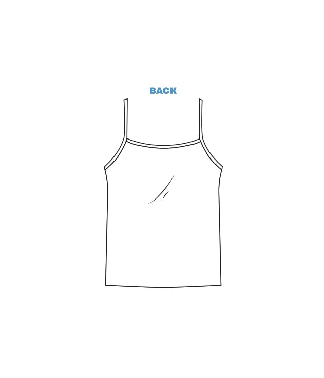 H3G-2738 - Dartmouth College - Sorority KKG Tank - RHINESTONE