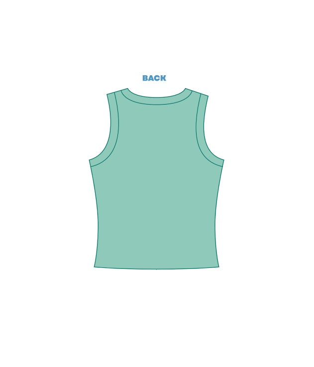 H3G-2738 - Dartmouth College - Sorority ROUND NECK TANK- SCREENPRINT