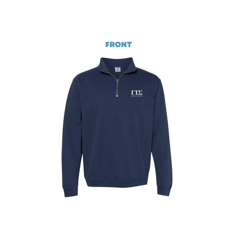 H3G-2762 - Ohio State University - Gamma Iota Sigma Quarter-Zip Sweatshirt
