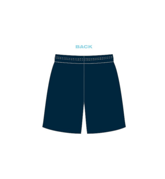 H3G-2784 - University of Miami - Zeta Beta Tau BASKETBALL JERSEY SHORTS