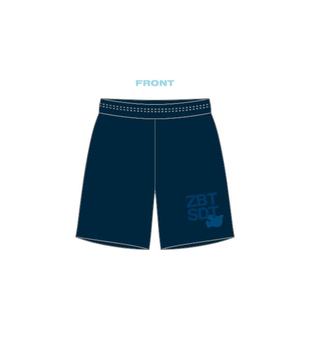 H3G-2784 - University of Miami - Zeta Beta Tau BASKETBALL JERSEY SHORTS