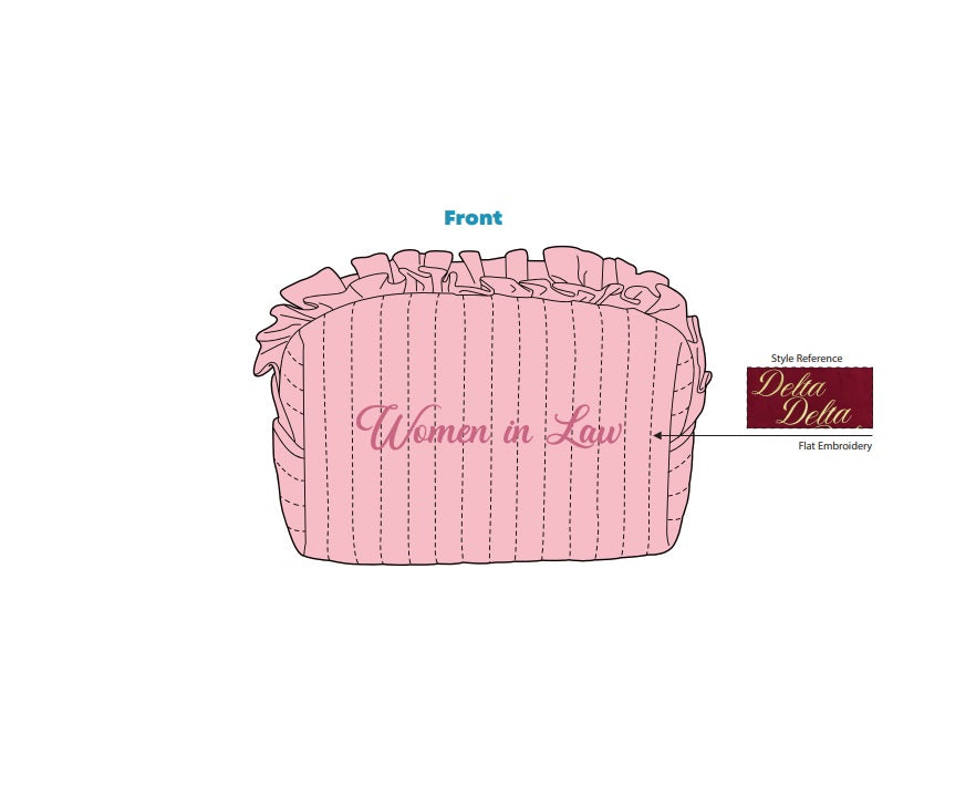 H3G-2852 - Miami University - Woman in Law Make Up Bag