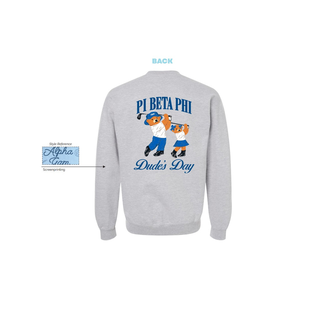 H3G-2898 - University of Cincinnati - Pi Beta Phi Crewneck