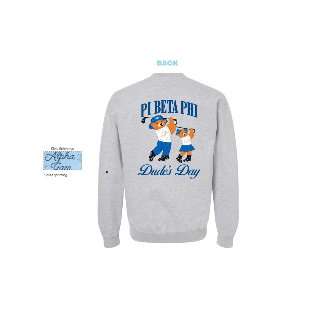 H3G-2898 - University of Cincinnati - Pi Beta Phi Crewneck