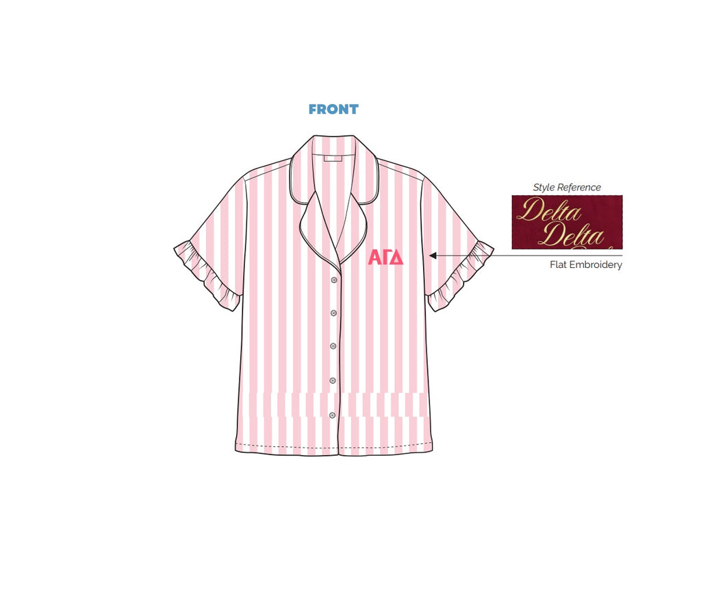 H3G-2899 - University of South Carolina - Alpha Gamma Delta PJ Top