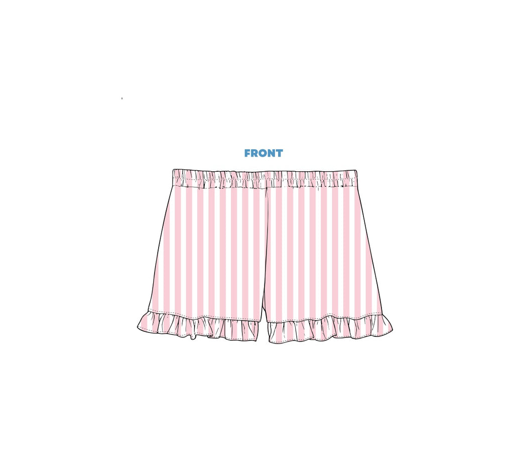 H3G-2899 - University of South Carolina - Alpha Gamma Delta PJ Shorts