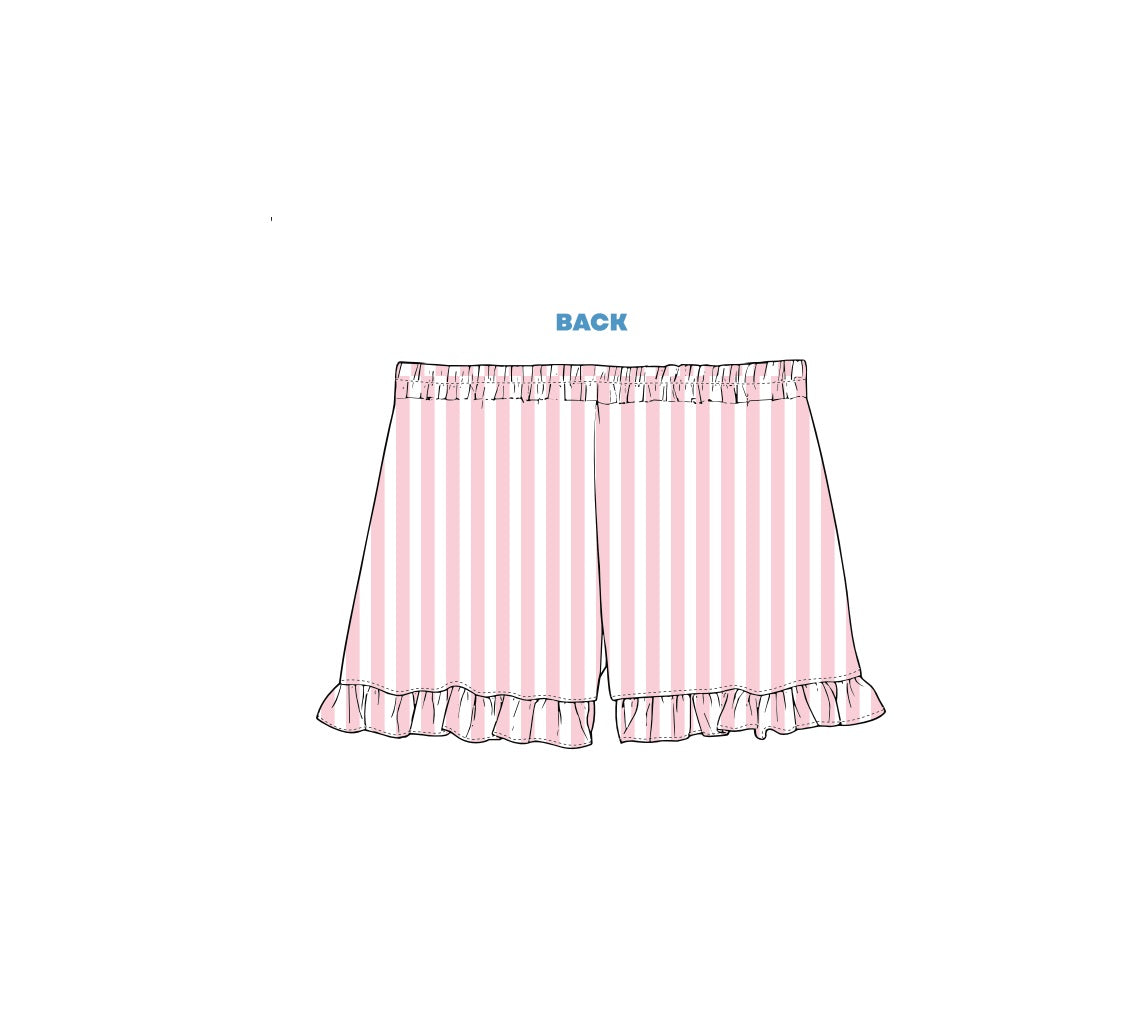 H3G-2899 - University of South Carolina - Alpha Gamma Delta PJ Shorts