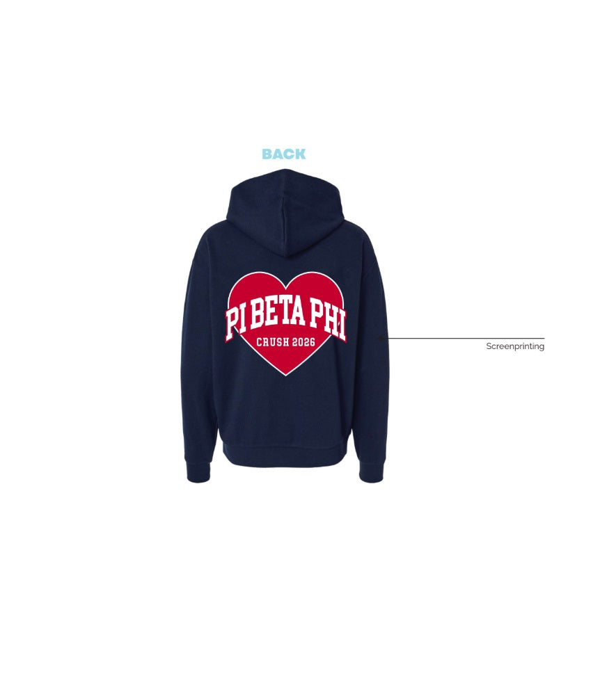 H3G-2967 Lehigh University - Pi Beta Phi - HOODIE