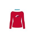 H3G-2404 - Miami University - Miami Ice Skating Club Boat Neck Long Sleeve