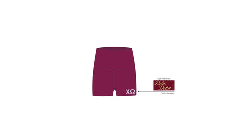 HG-1962-University of Oregon-Chi Omega- Fold over shorts