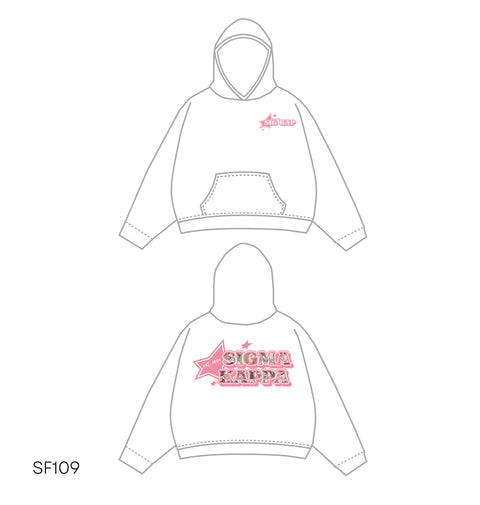 SF019 White Hoodie