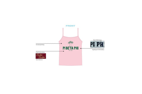 H3G-0907-Michigan State University-Pi Beta Phi-Strappy Tank