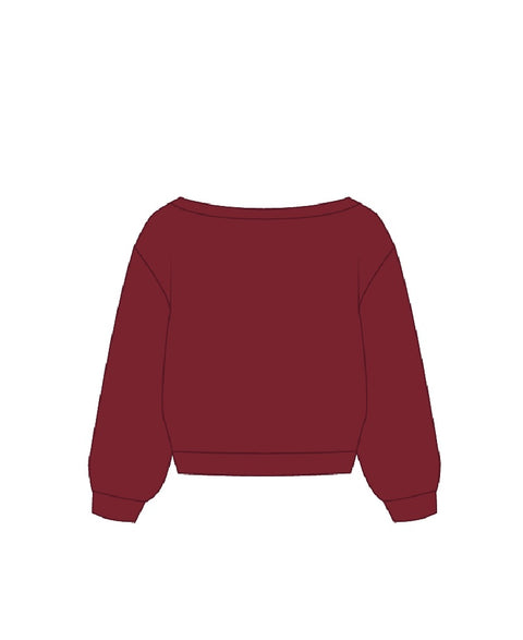 HG-0743 - College of Charleston - Sigma Kappa Off Shoulder Sweatshirt