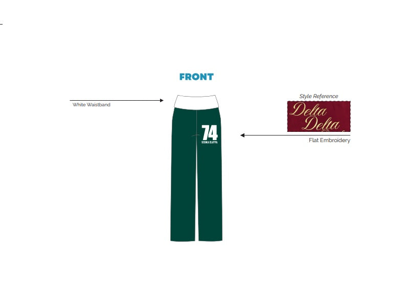H3G-1846-Ella Gable-Michigan State University-Sigma Kappa-Sweatpants