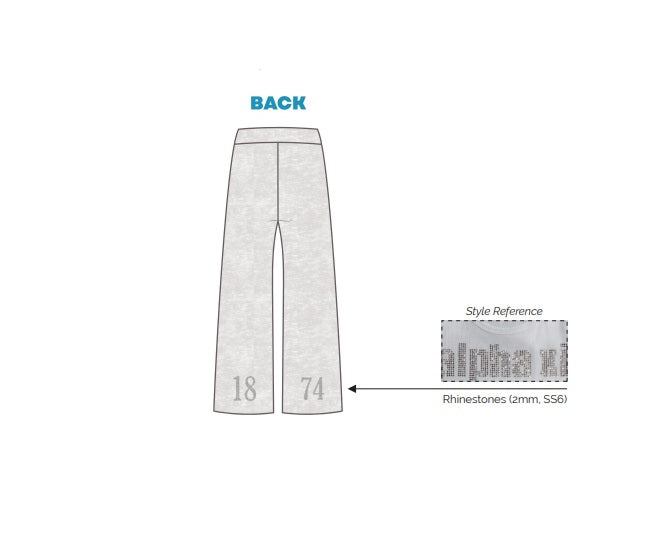 H3G-1854-Ohio University-Sigma Kappa-WIDELEG SWEATPANTS