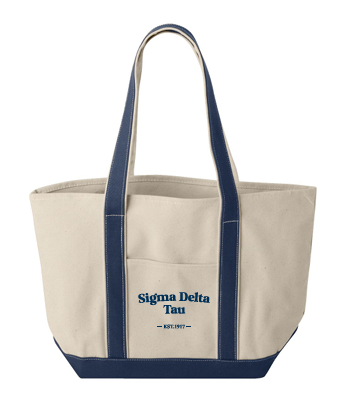 WIN-0186 - University of Miami - Sigma Delta Tau Tote Bag