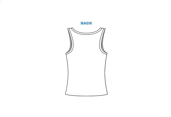 H3G-2922-University of Miami-Sigma Delta Tau-LOW SCOOP NECK TANK - FULL LENGTH