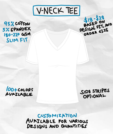 V-NECK TEE
