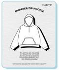 QUARTER-ZIP HOODIE (FULL LENGTH)
