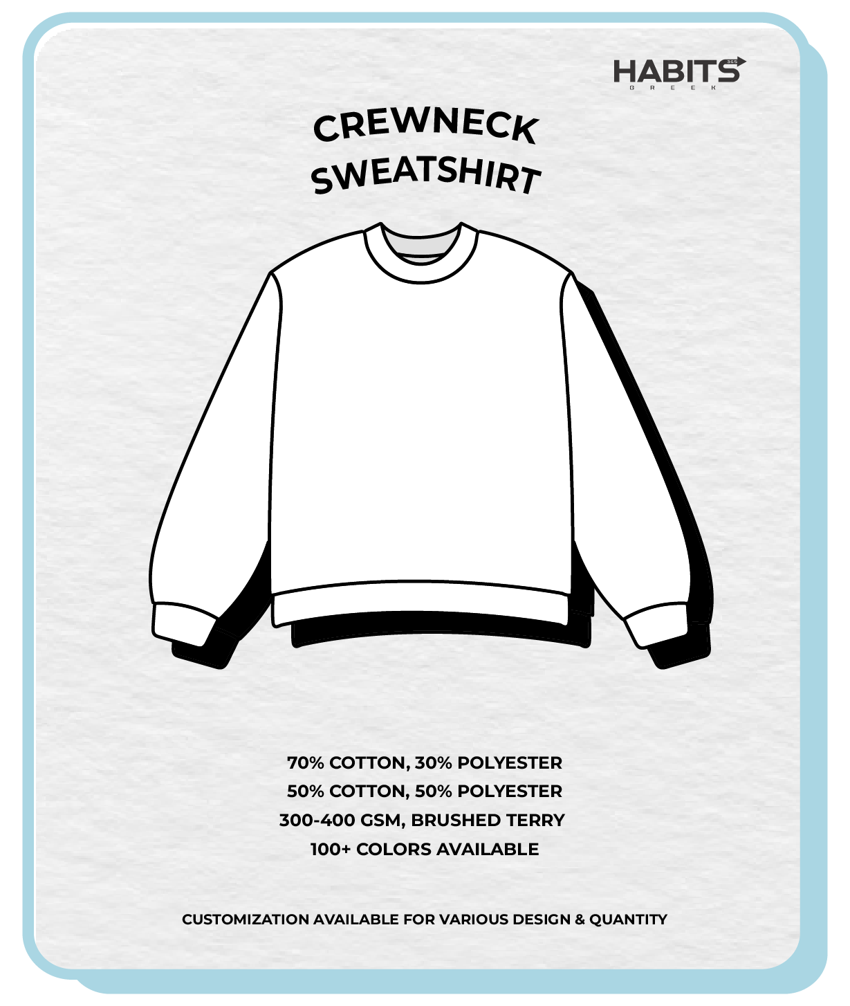 CREWNECK SWEATSHIRT