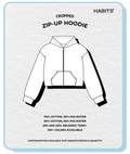 ZIP-UP HOODIE (CROPPED)