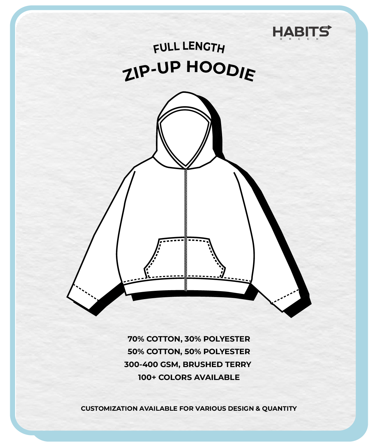 ZIP-UP HOODIE