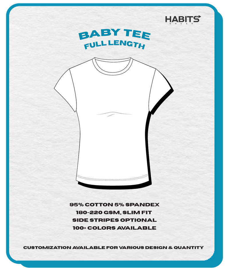 BABY TEE (FULL LENGTH)