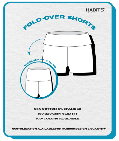 FOLD-OVER SHORTS