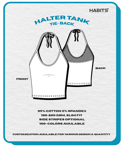 HALTER TIE-BACK TANK
