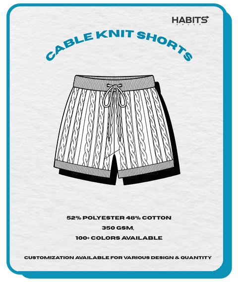 KNITTED SHORTS