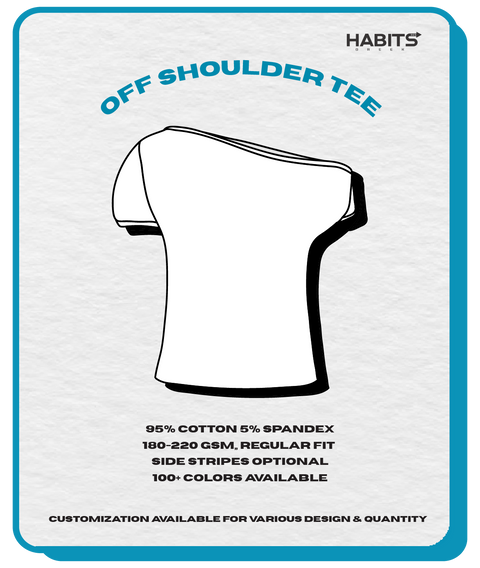 OFF-SHOULDER TEE