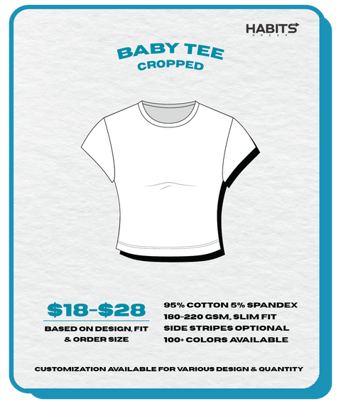 BABY TEE (CROPPED)