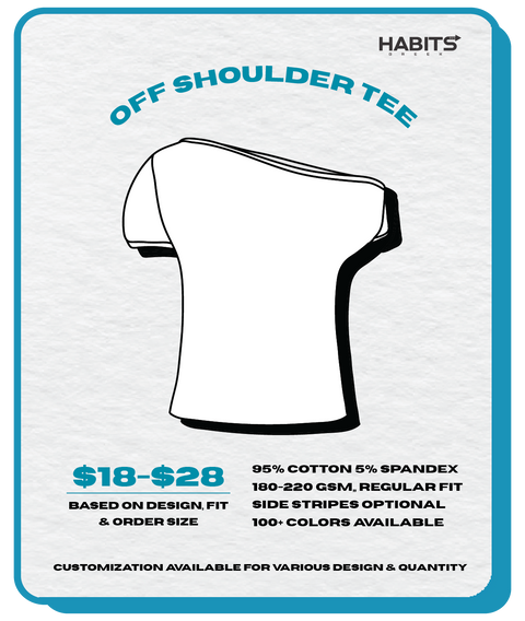 OFF-SHOULDER TEE