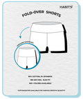 FOLD-OVER SHORTS