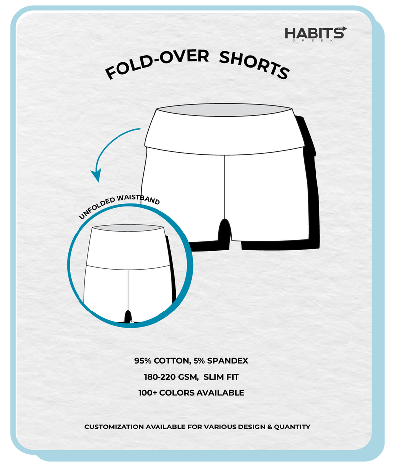 FOLD-OVER SHORTS