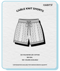 KNITTED SHORTS