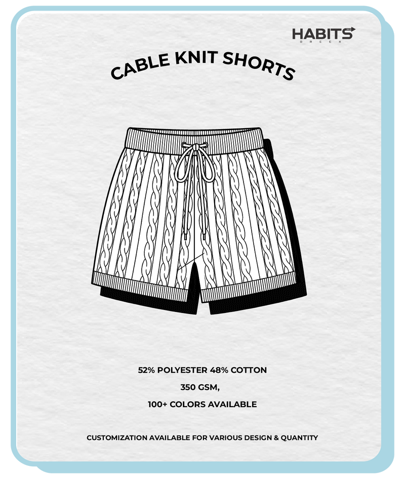 KNITTED SHORTS