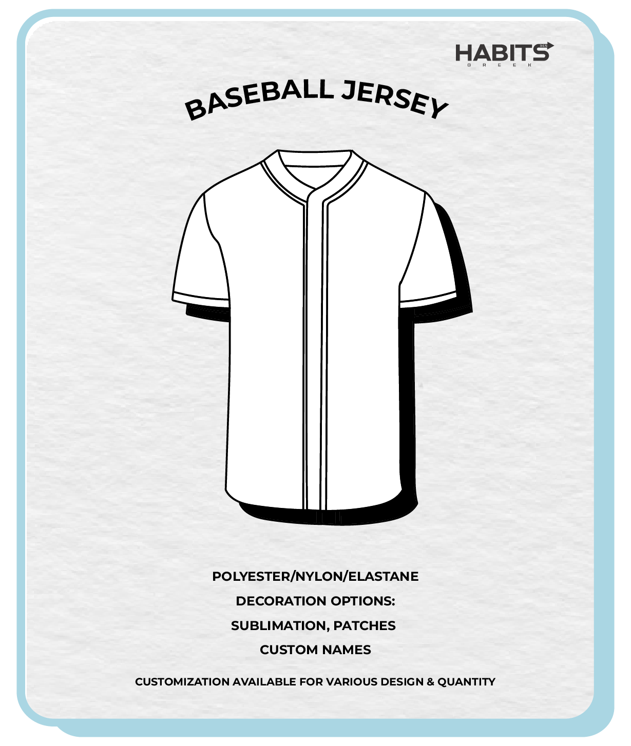 BASEBALL JERSEY