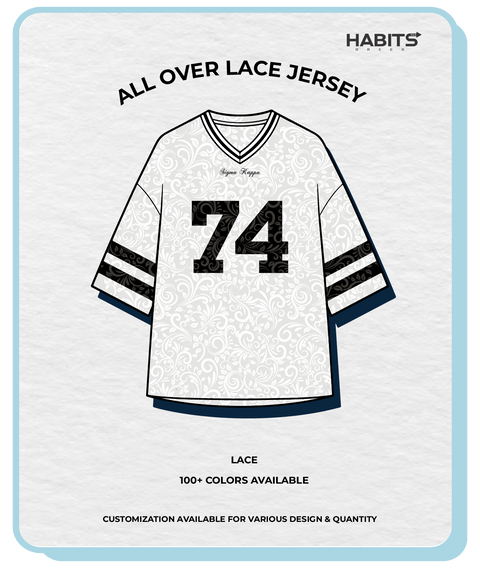 ALL OVER LACE JERSEY