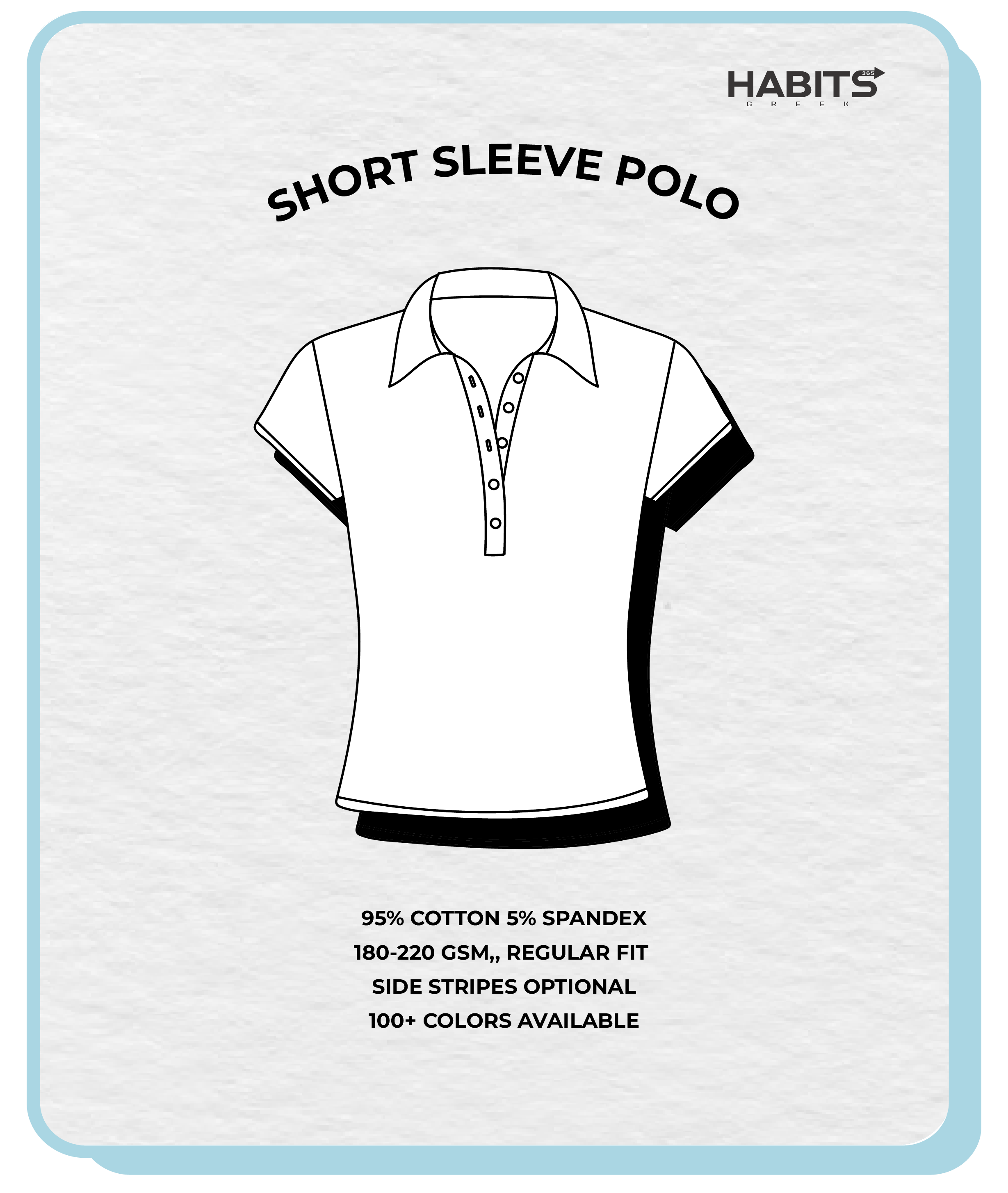 SHORT SLEEVE POLO