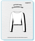 LETTUCE HEM LS PAJAMA TOP