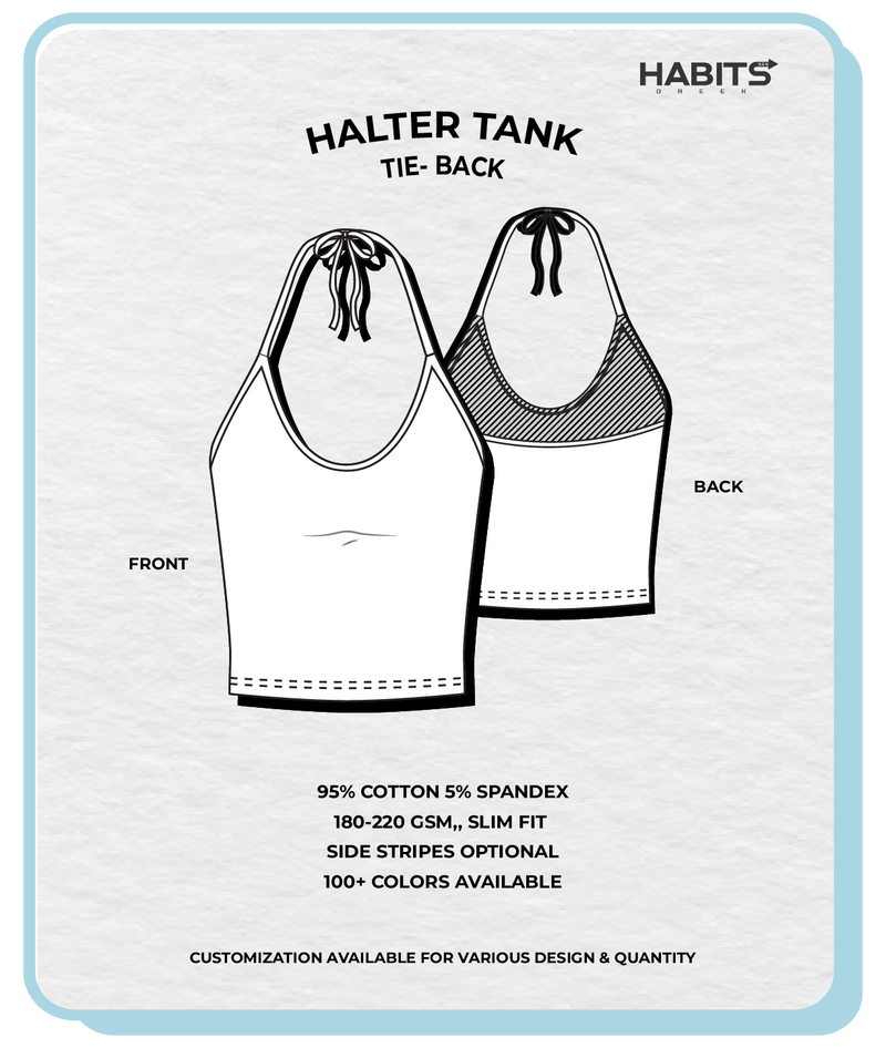 HALTER TIE-BACK TANK