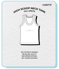 HIGH SCOOP NECK TANK (FULL LENGTH)