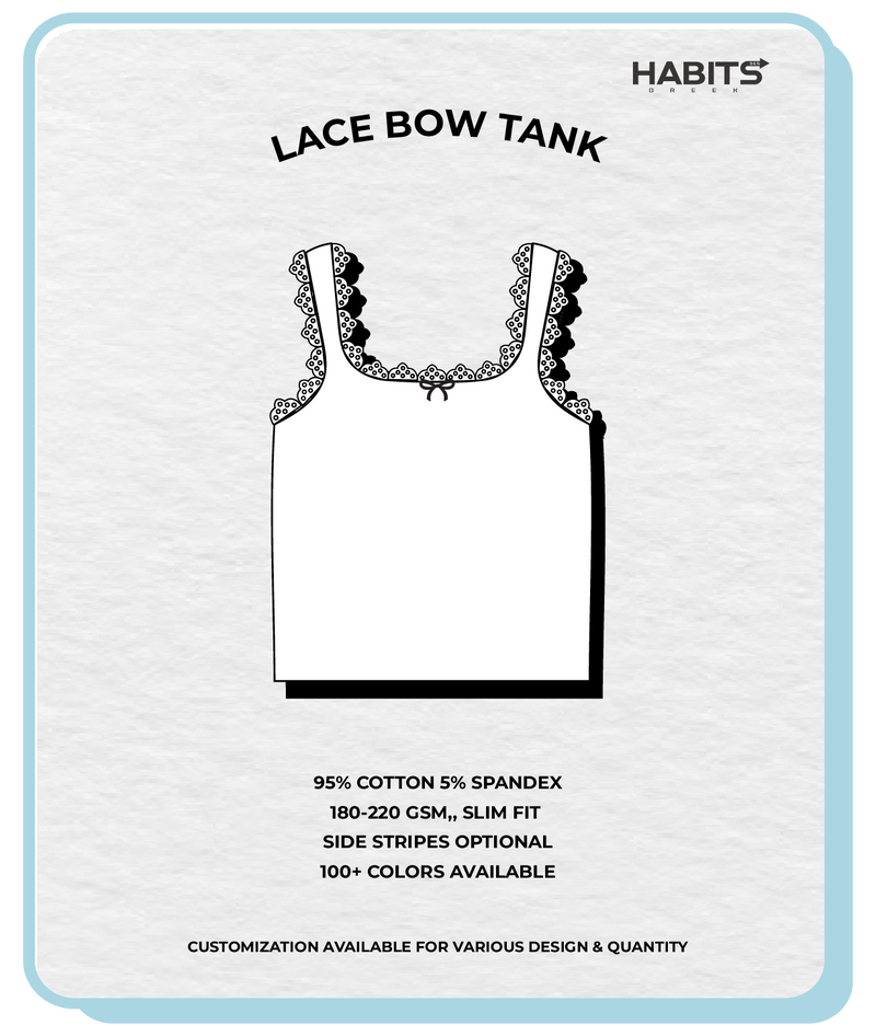 LACE BOW TANK