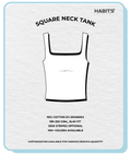 SQUARE NECK TANK