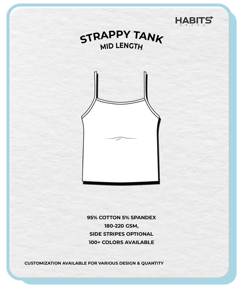 STRAPPY TANK (MID LENGTH)